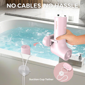 Momfann bath jet spa 360 nozzle delivers targeted hydrotherapy options.