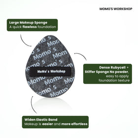 Momo's Workshop elastic-band design enables rapid stippling on the face