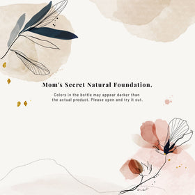 Natural sun protection included in the foundation formula.