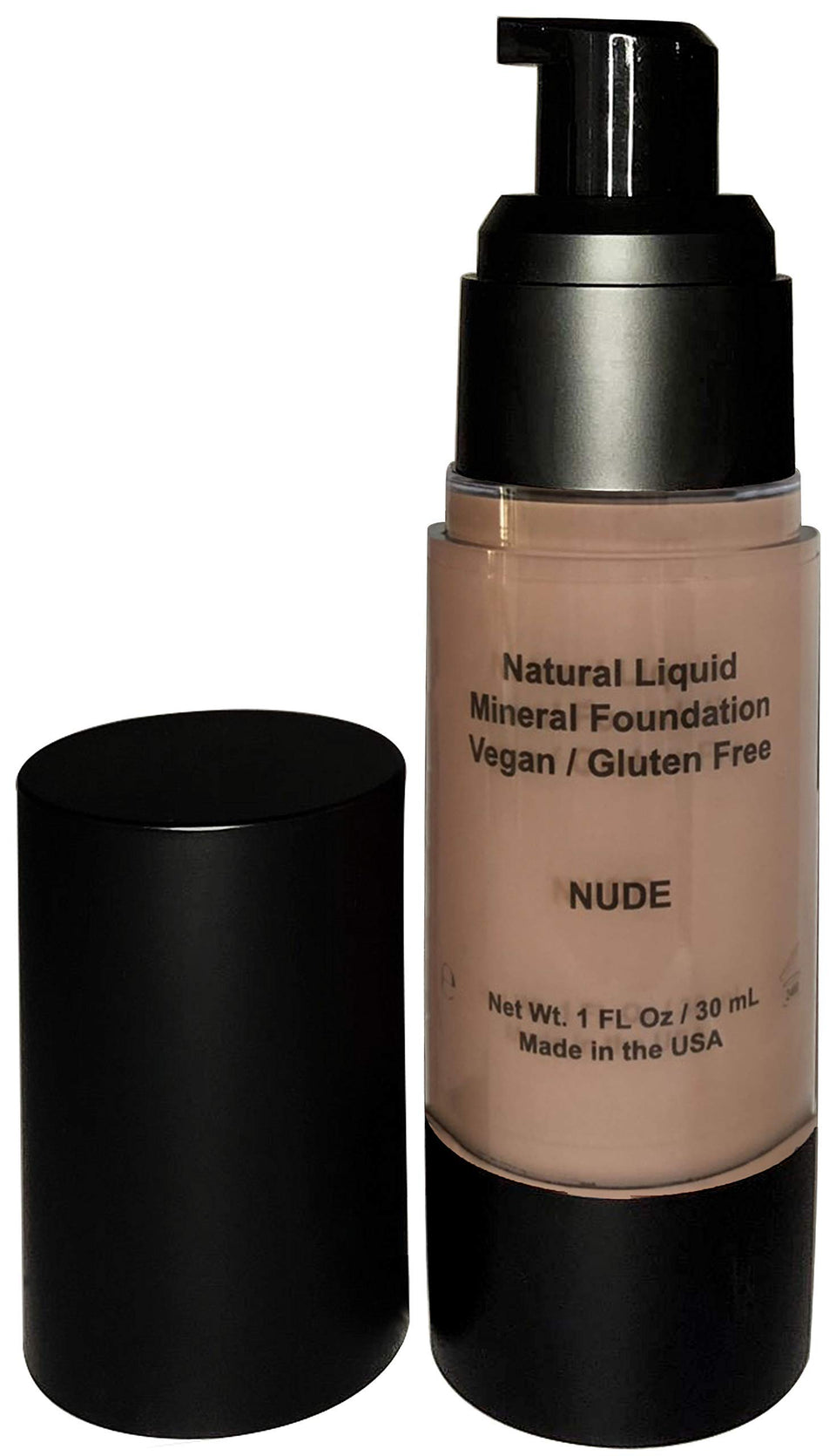 Mom's Secret foundation nude bottle front for easy daily wear.