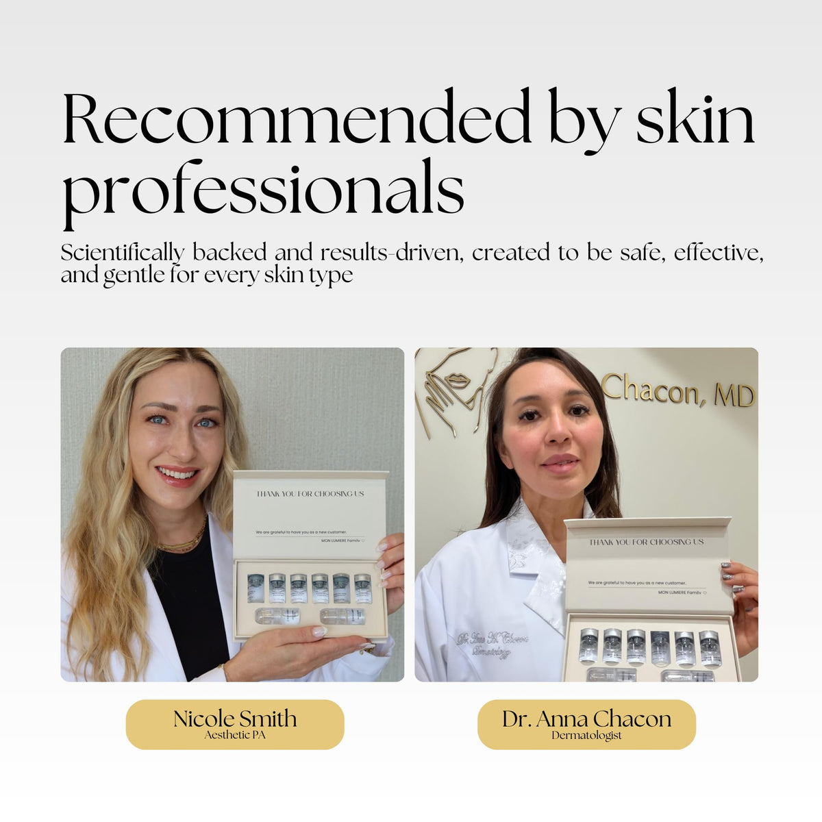 Mon Lumière PDRN and peptide vial 2 for enhanced absorption