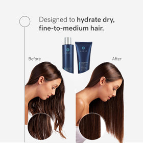 MONAT Advanced Hydration Conditioner bottle front provides smooth, lightweight detangling.