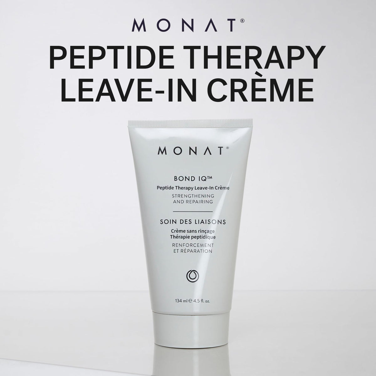 MONAT BOND IQ ingredient blend featuring lupin protein and peptides for strong strands.