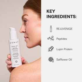 MONAT Bond IQ results with sleek, shiny hair