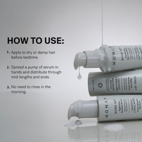 MONAT Bond IQ vegan, sulfate-free packaging emphasis