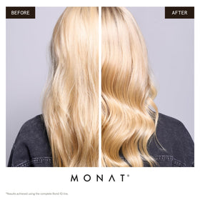 MONAT Bond IQ vegan, clean formula supports ethical haircare.