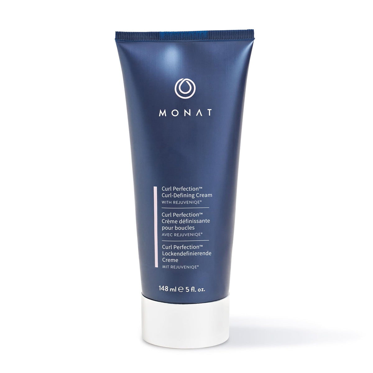 MONAT Curl Perfection Cream bottle showing lightweight hydration for defined curls.