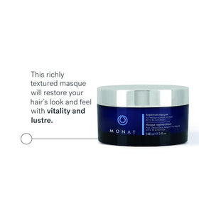 MONAT Replenish Masque pea extract supports healthy-looking hair