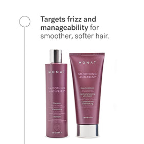 MONAT Volumizing Shampoo lather close-up for fuller hair feel