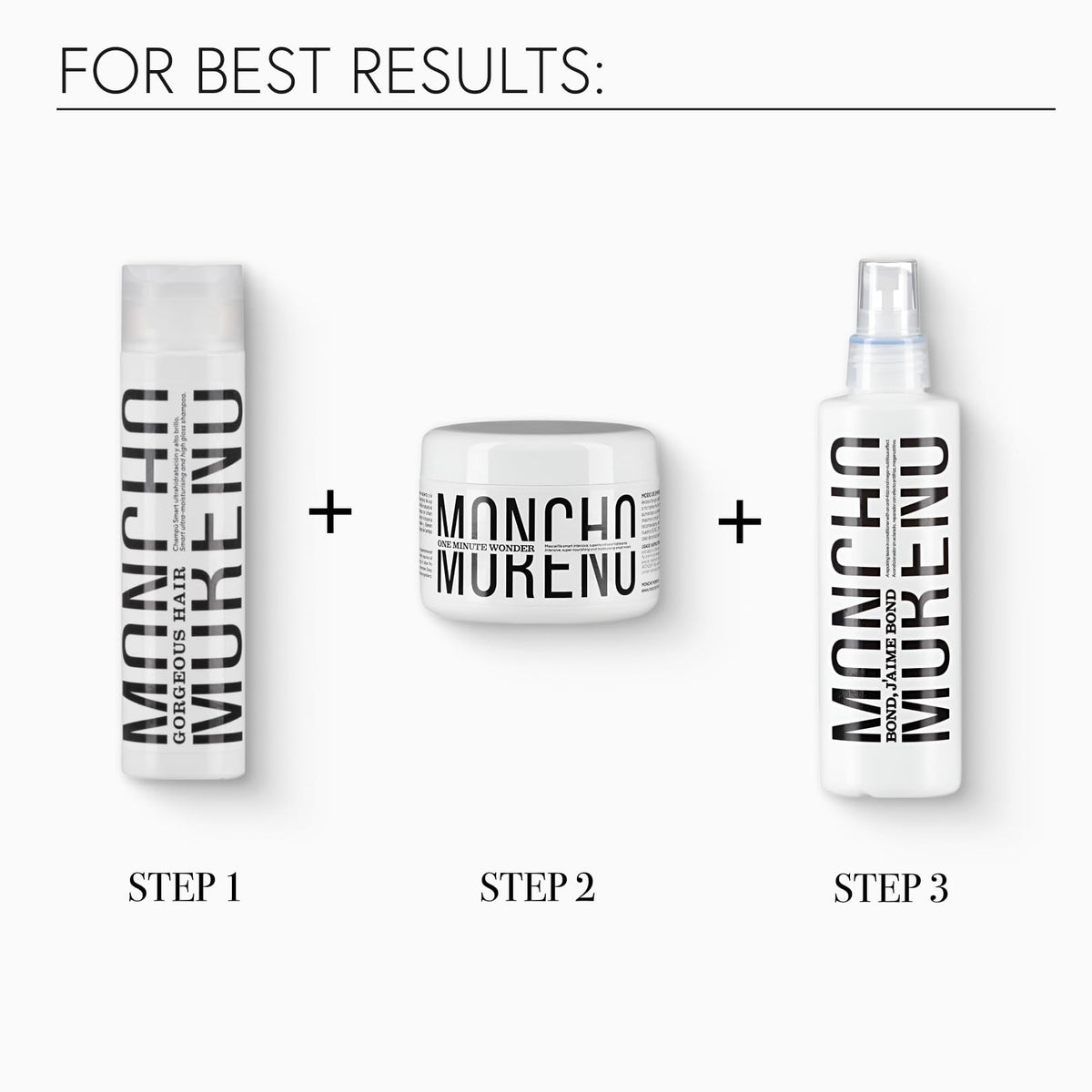 Moncho Moreno Bond daily-use formula provides reliable protection for busy mornings.