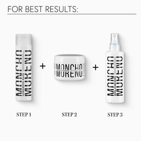 Moncho Moreno Bond daily-use formula provides reliable protection for busy mornings.