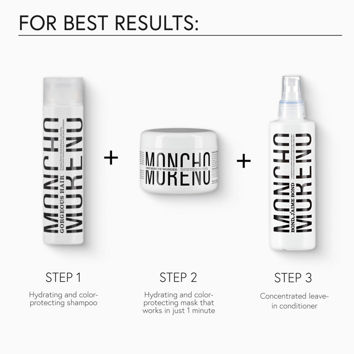 Professional at-home routine delivering salon-like results