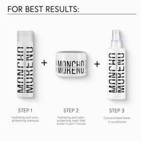 Professional at-home routine delivering salon-like results