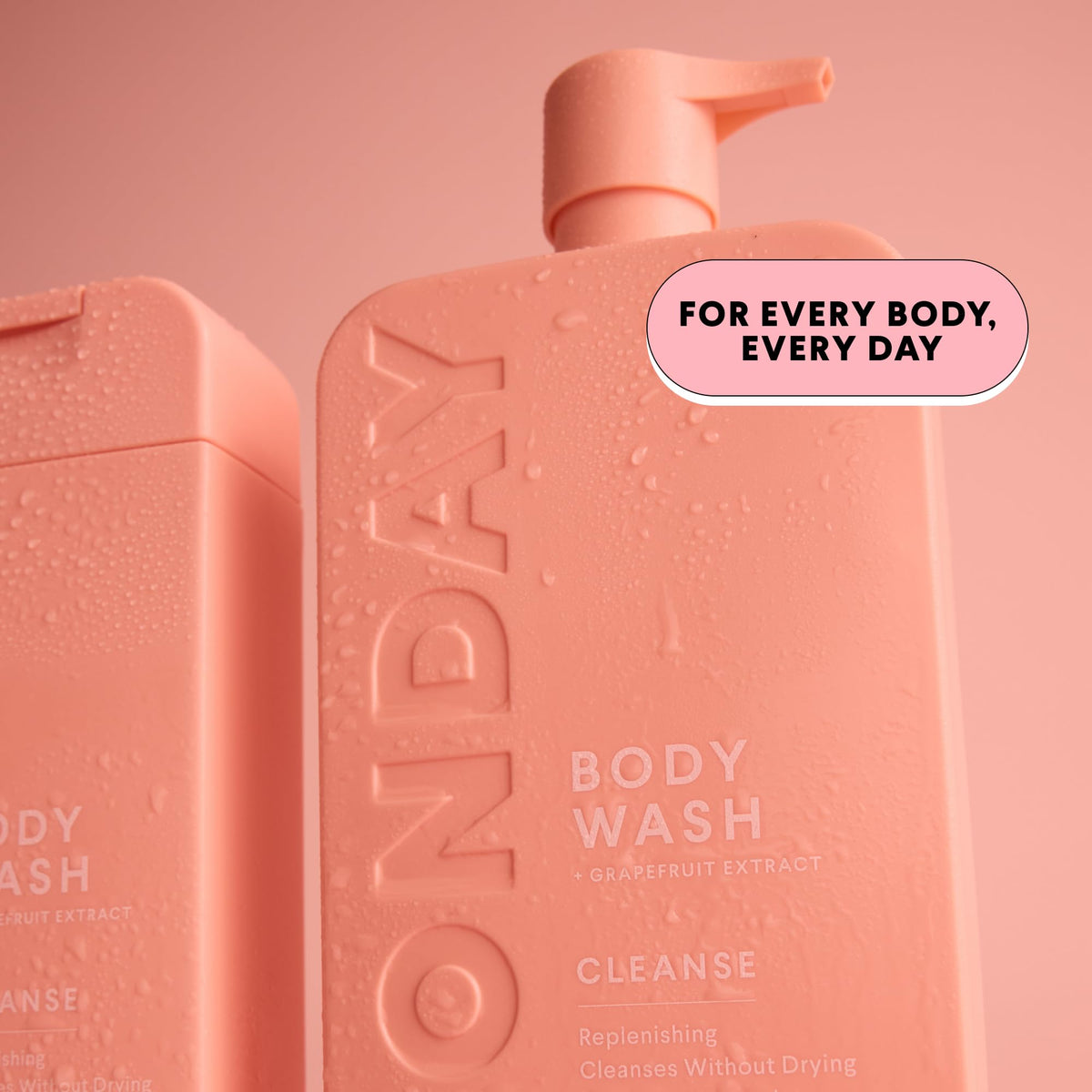 MONDAY CLEANSE dual pack illustrates long lasting value