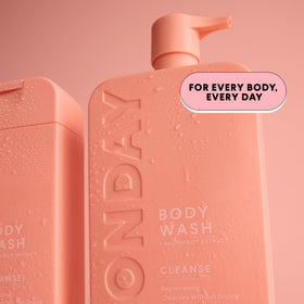 MONDAY CLEANSE dual pack illustrates long lasting value