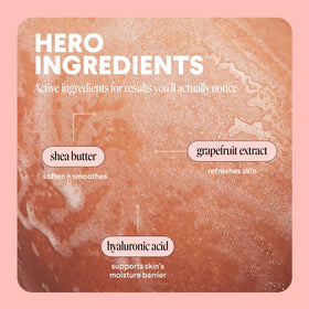 MONDAY CLEANSE grapefruit extract highlights bright citrus aroma and refreshing sensation