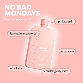 MONDAY CLEANSE shea butter signaling deep hydration and softness