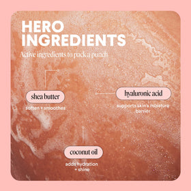 MONDAY HAIRCARE MOISTURE body wash with hyaluronic acid hydrates skin