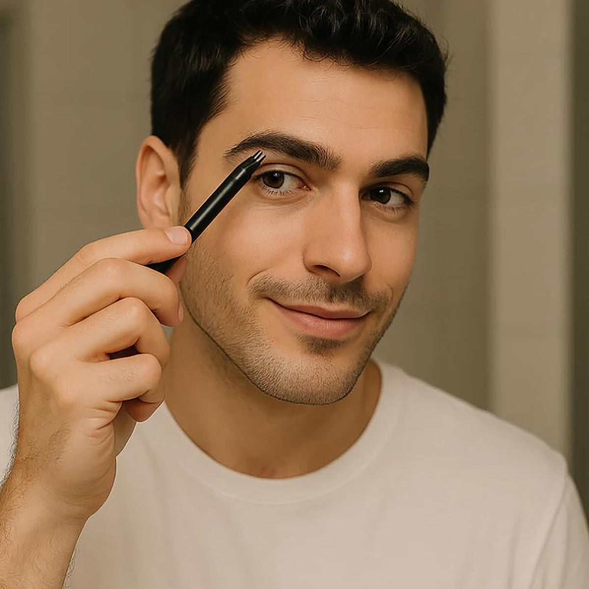 Moniano compact pen design offers travel-friendly grooming on the go.