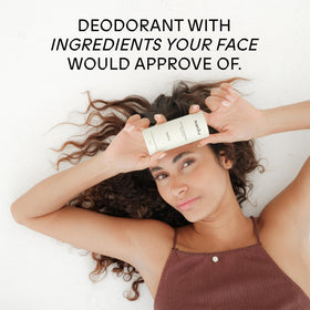 Monks Whole-body formula usage image suggests versatile protection beyond underarms.