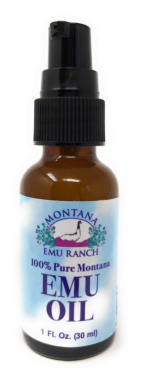 Montana Emu Ranch emu oil applied on skin demonstrating deep moisture