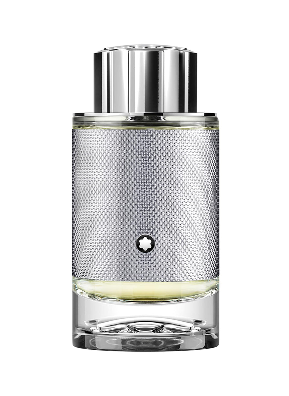 Montblanc Explorer Platinum bottle with premium design and lasting presence.