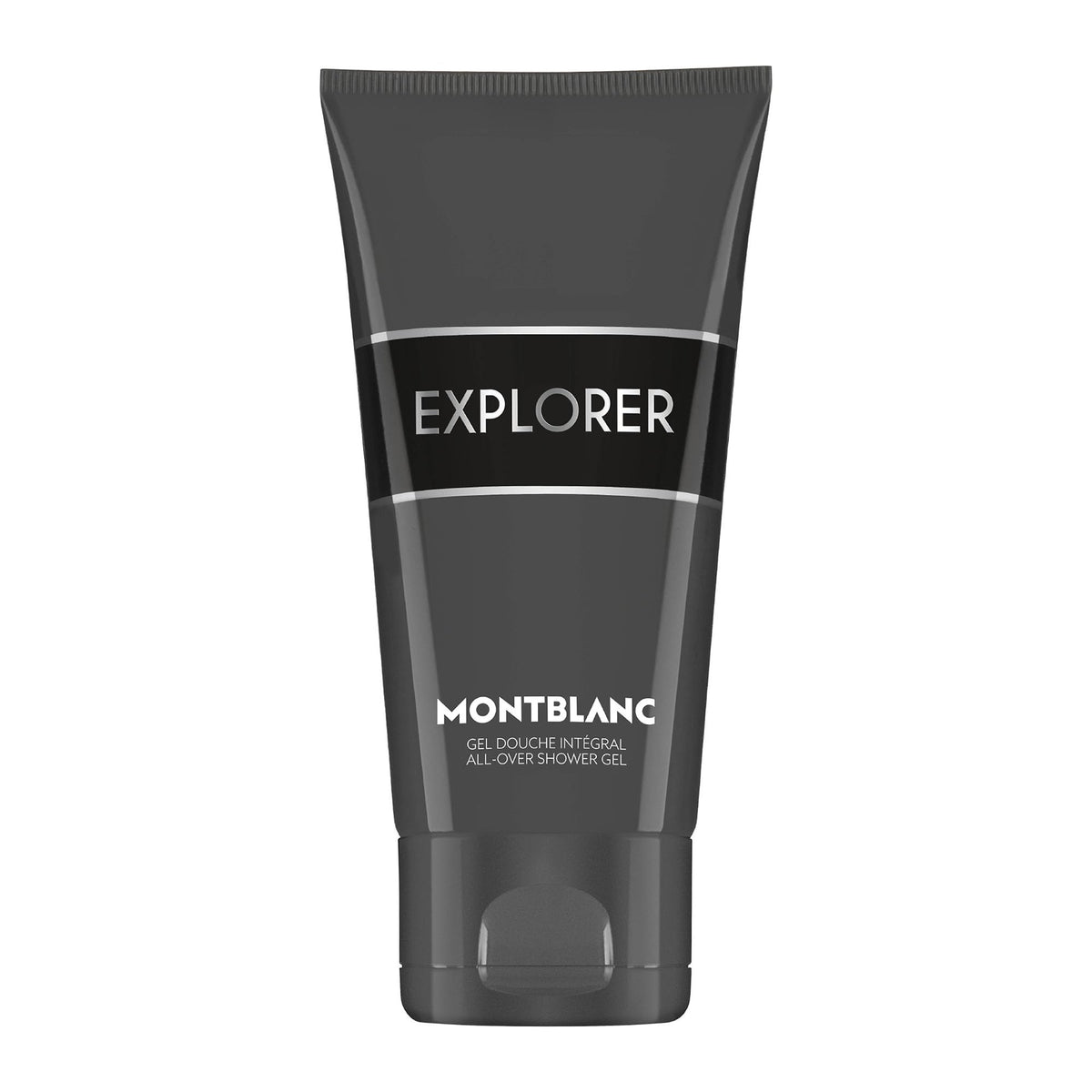Montblanc Explorer shower gel bottle for daily refreshed cleanse.