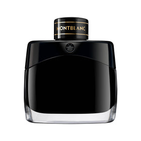 Montblanc Legend bottle closeup showcases elegant design and lasting impression for the modern man
