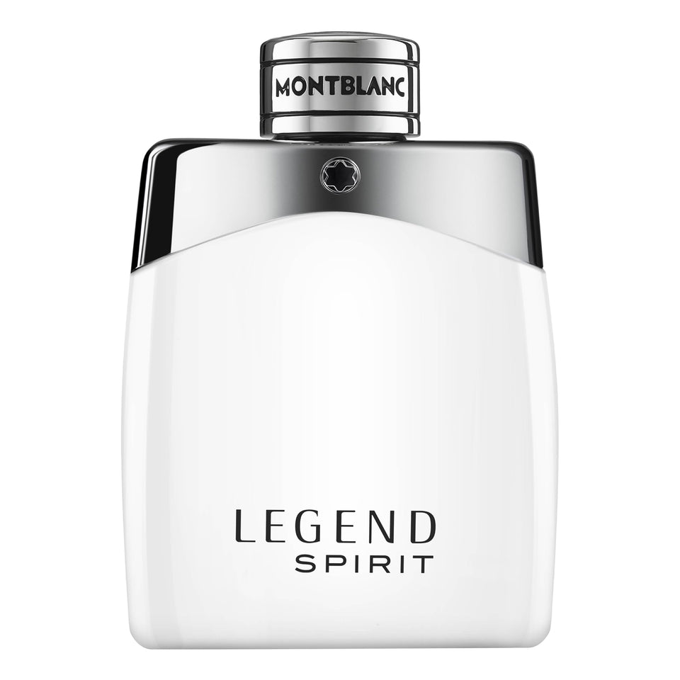 Montblanc Legend Spirit bottle front, a fresh and versatile scent for daily wear