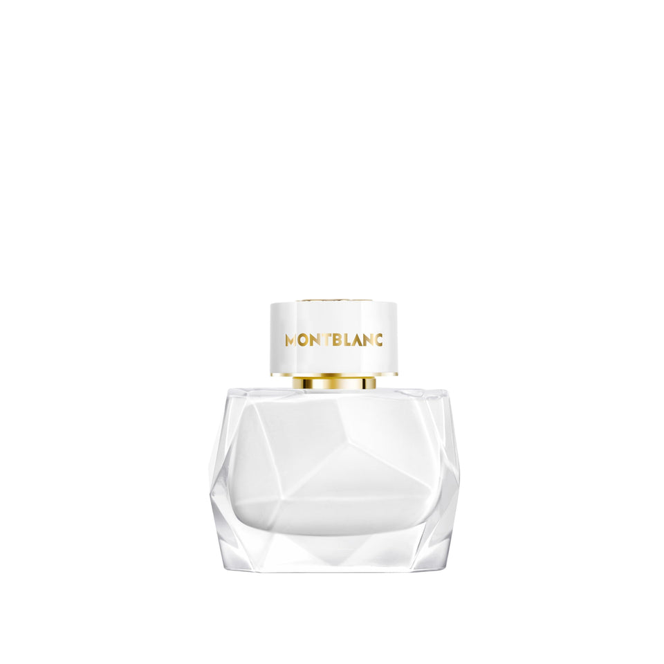Montblanc Signature bottle front view for refined daily wear