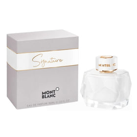 Montblanc Signature EDP pulse-point application for long-lasting scent.