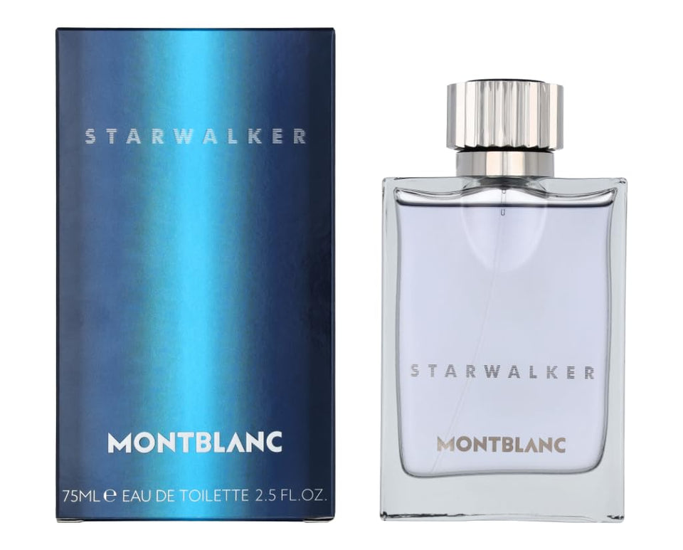 Montblanc Starwalker bottle front view showing sleek design for daily wear