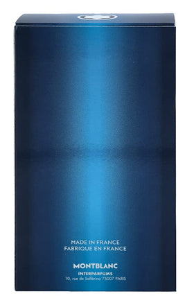 Montblanc Starwalker notes panel outlines top middle and base scents for guidance