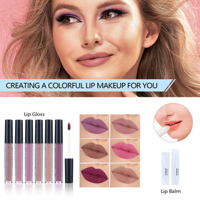 Moobirlet makeup brushes and sponges for precise application.