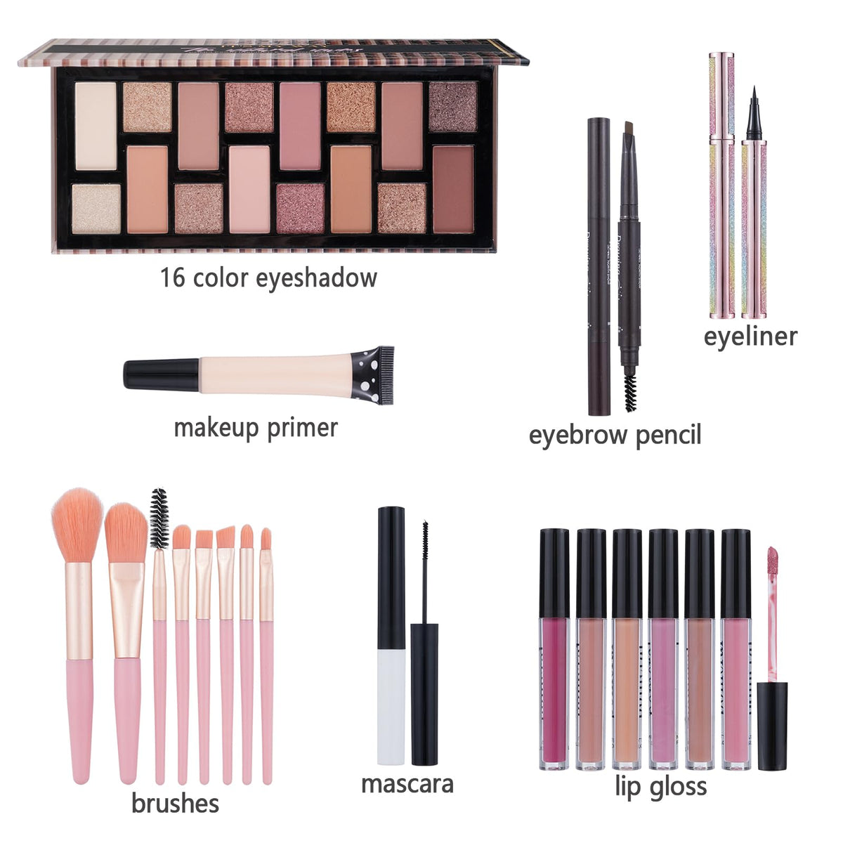 Moobirlet teen makeup kit eyeliner for precise definition and easy blends