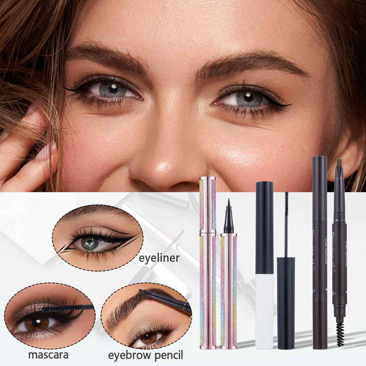 Moobirlet teen makeup kit mascara for lifted, defined lashes