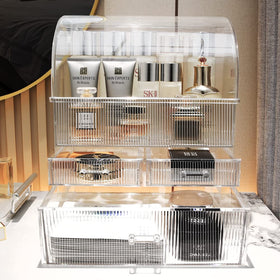 MOOCHI top bottles arrangement ideal for serums and essences storage.