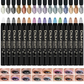 MooGlamor retractable eye shadow sticks for convenient on-the-go color.