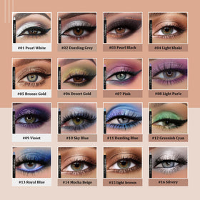 MooGlamor waterproof eye shadow sticks stay vibrant through workouts and daily wear.