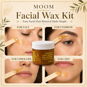 MOOM wax applicator sticks for precise, mess-free hair removal.