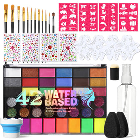 MOOMARTO 42 Colors palette close-up showing vibrant pigments for bold designs