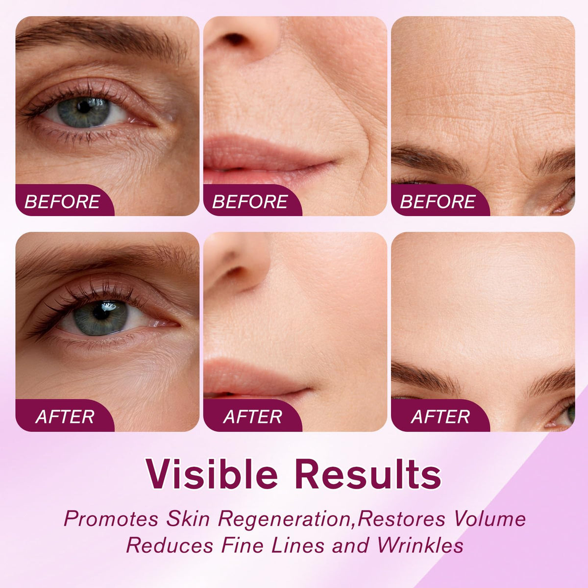 MOOMARTO Calcium Balm Stick applied on the face for gentle cheek hydration.