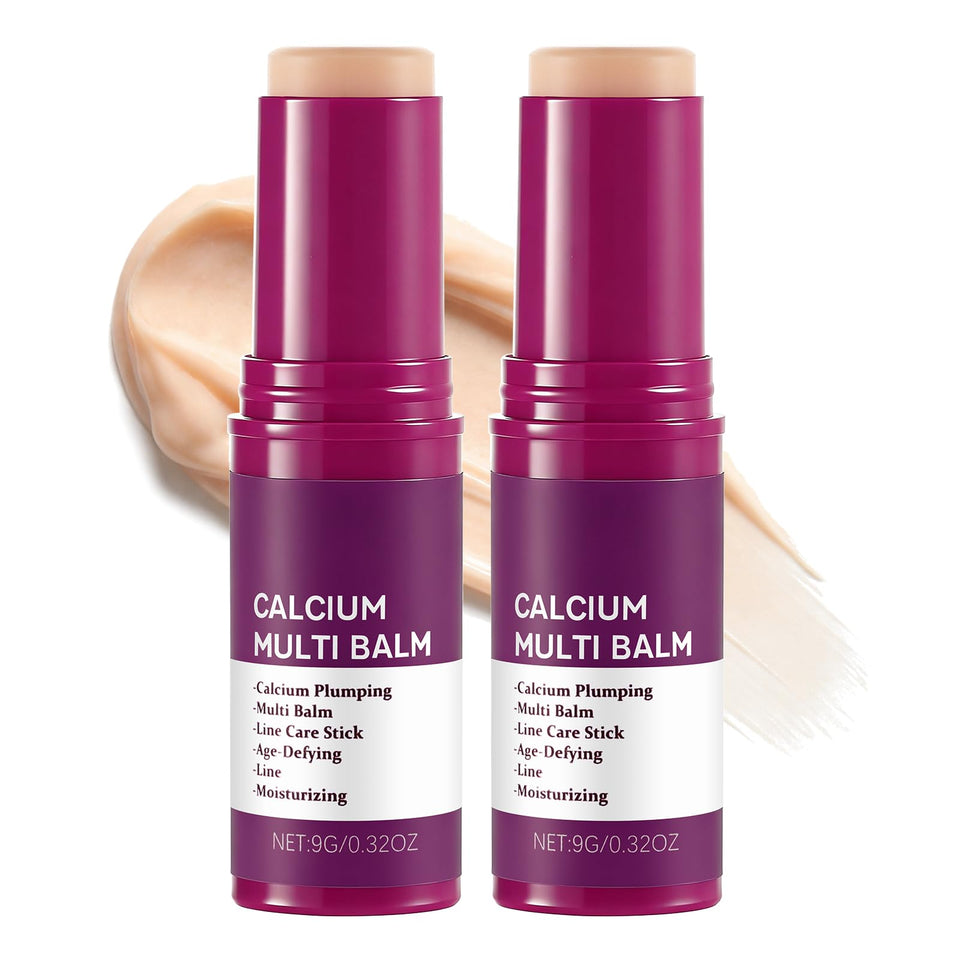 MOOMARTO Calcium Balm Stick packaging showing portable 2-pack for travel hydration.