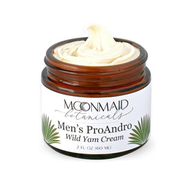 MoonMaid ProAndro Saw Palmetto ingredients close-up for natural men's care.