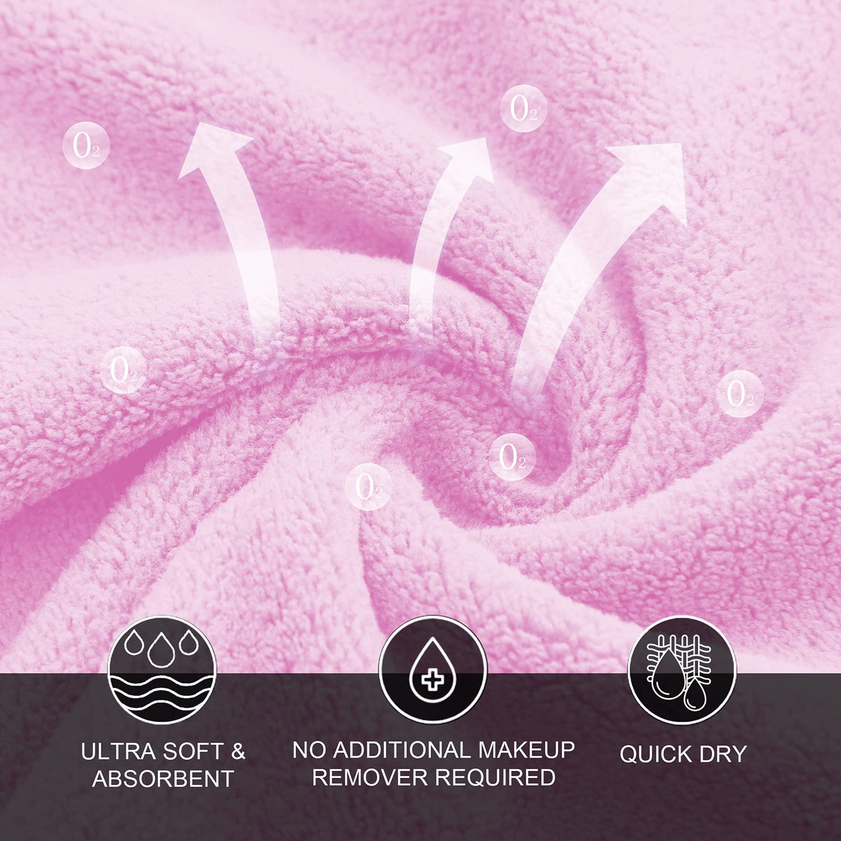 MOONQUEEN 12-pack cloths ideal for daily cleansing without harsh chemicals.