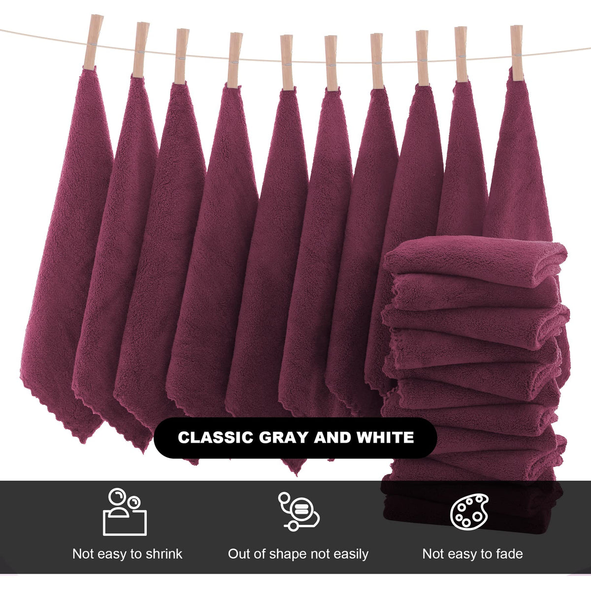 Moonqueen quick-dry cloths stay fresh between uses