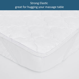 Moonsea face-rest-cover shows elastic edge for comfortable face cradle protection