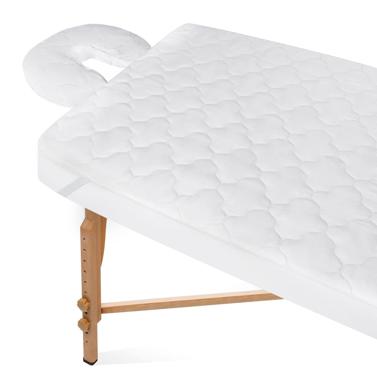 Moonsea 2-Piece Massage Table Sheet Set flat pad with soft cushioning and secure fit