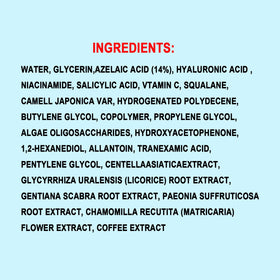 Mopayzer Azelaic Acid 14% cream packaging and ingredients list