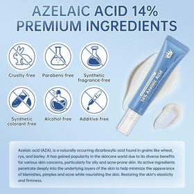Mopayzer Azelaic Acid 14% cream texture balancing sebum on skin
